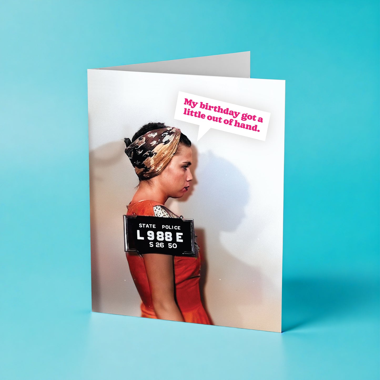 "Out of Hand" Birthday Card