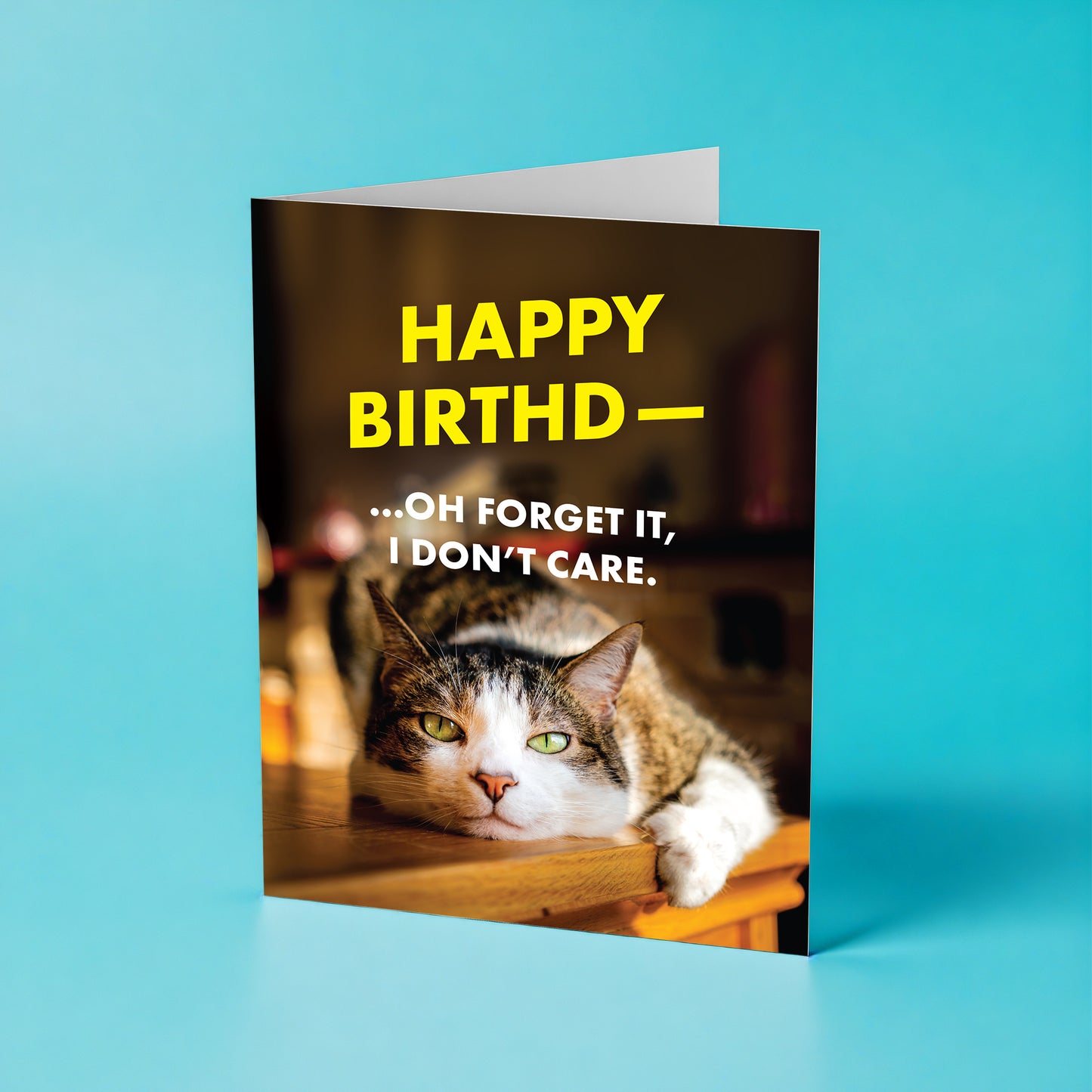 "Oh, Forget It" Birthday Card