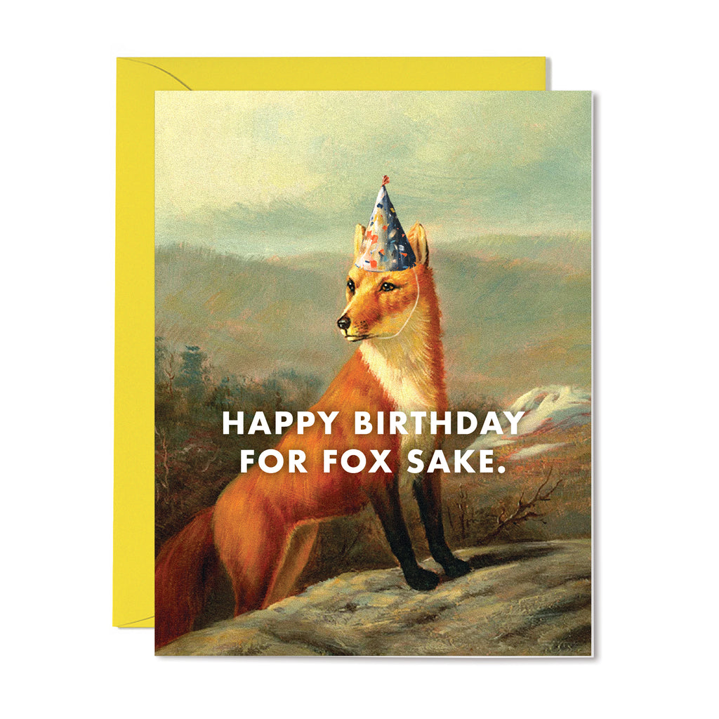 For Fox Sake Birthday