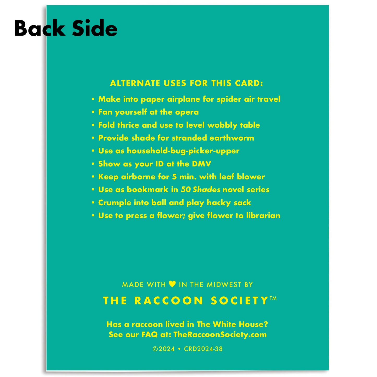 Vanishing Youth Birthday Card