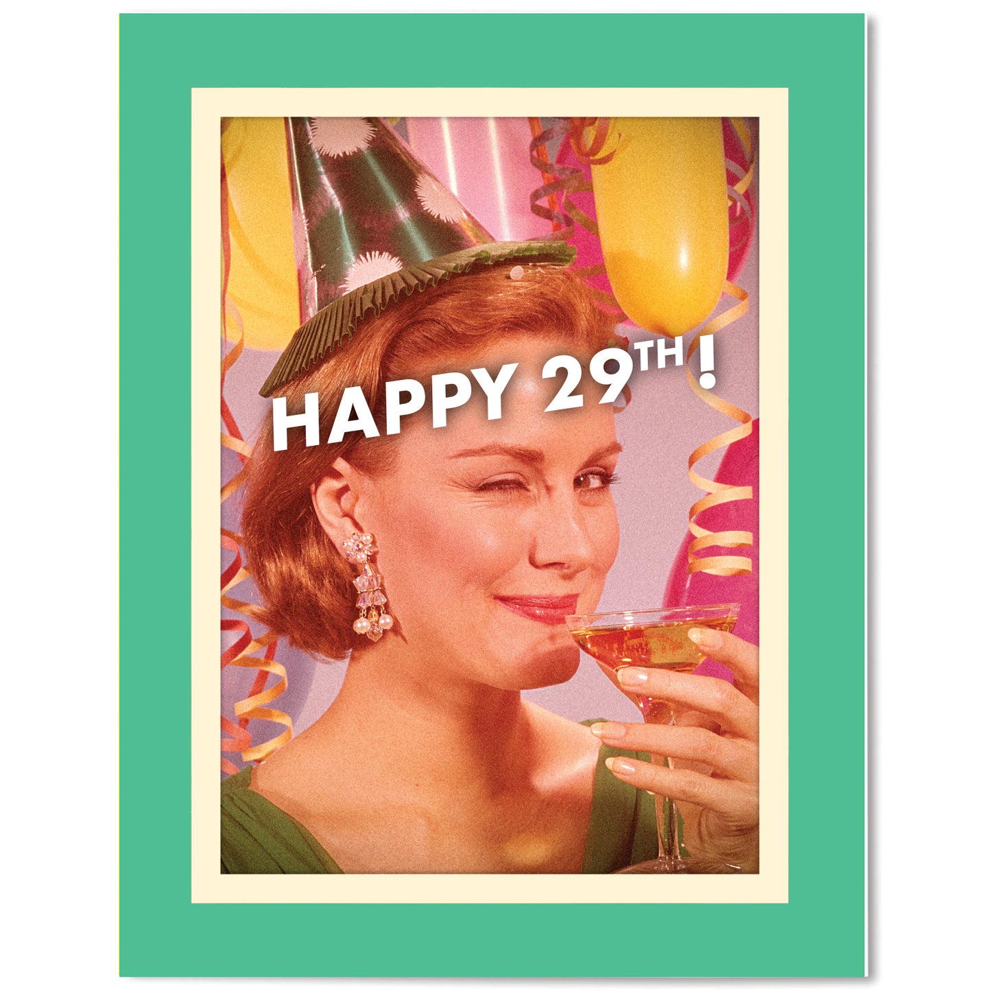 Winking Birthday Card