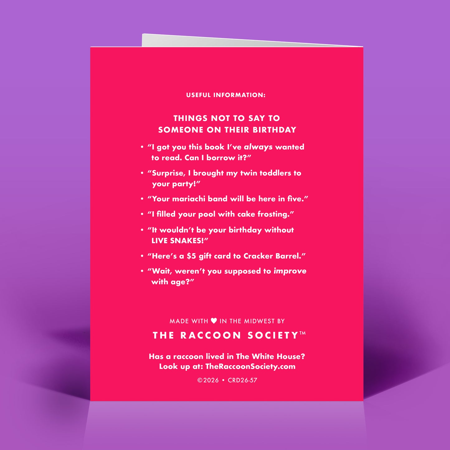FEMINIST WITCH Birthday Card