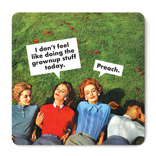 "Grownup Stuff" Magnet