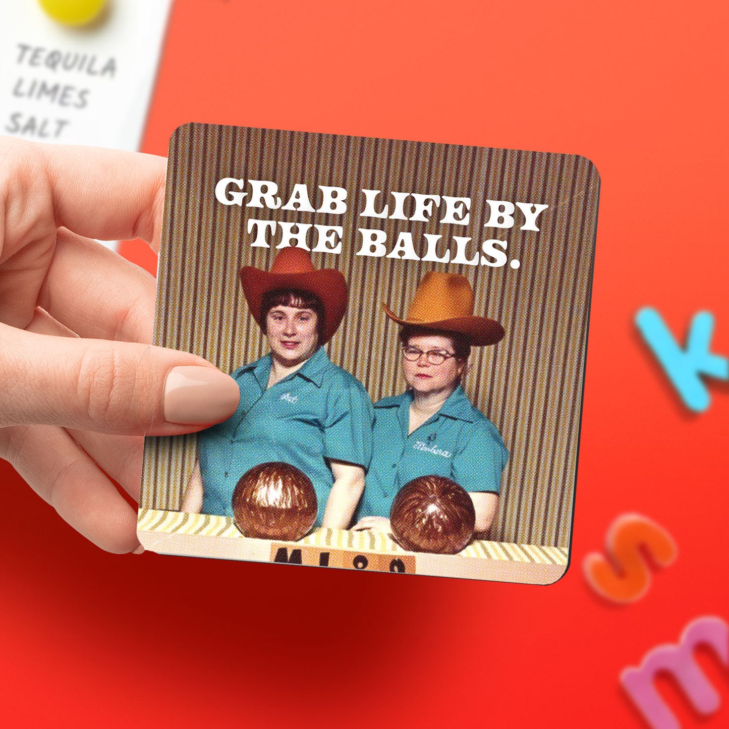 "By the Balls Bowlers" Magnet