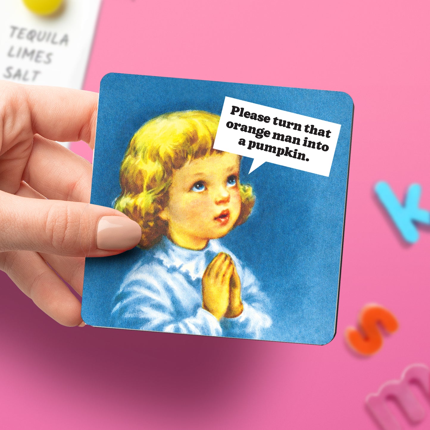 "Into a Pumpkin" Magnet