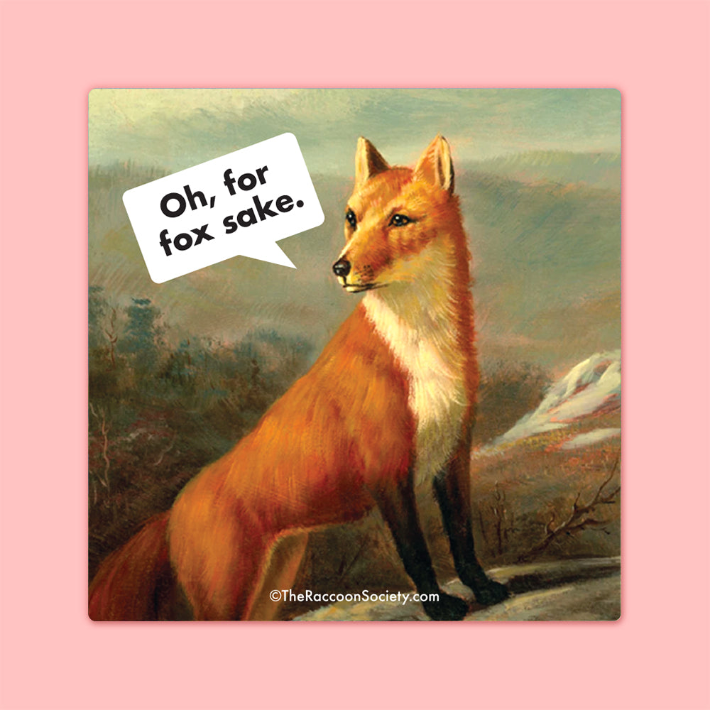 Fox Sake Sticker