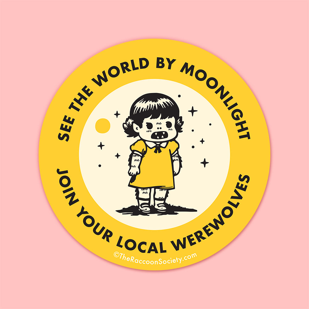 "Local Werewolves" Sticker
