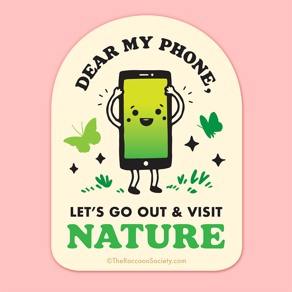 "Dear My Phone" Sticker