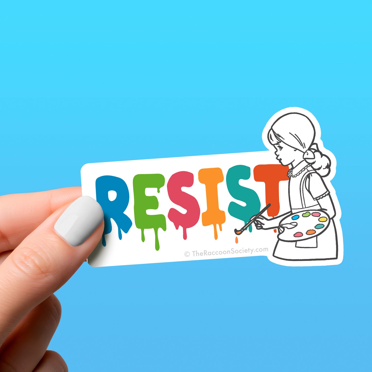 "RESIST" Sticker