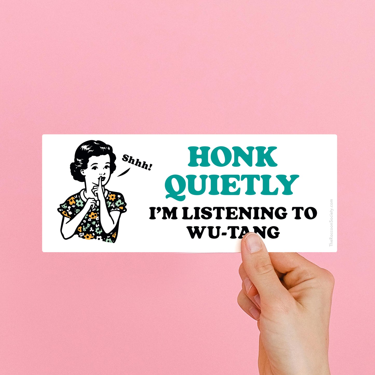 "Wu-Girl" Bumper Sticker