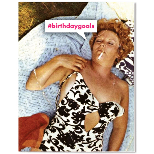 "Birthday Goals" Card