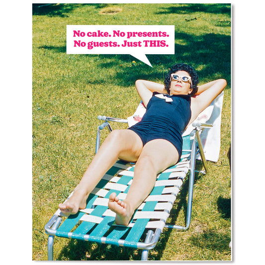 "Just THIS" Birthday Card