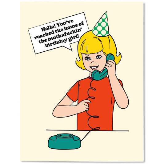 "Hello!" Birthday Card