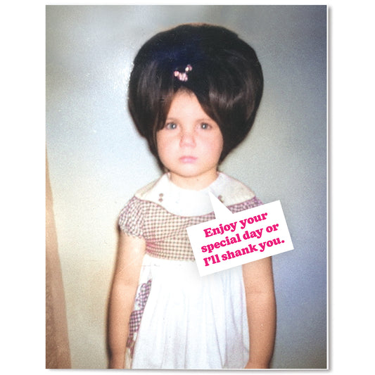 "I'll Shank You" All-occasion Card