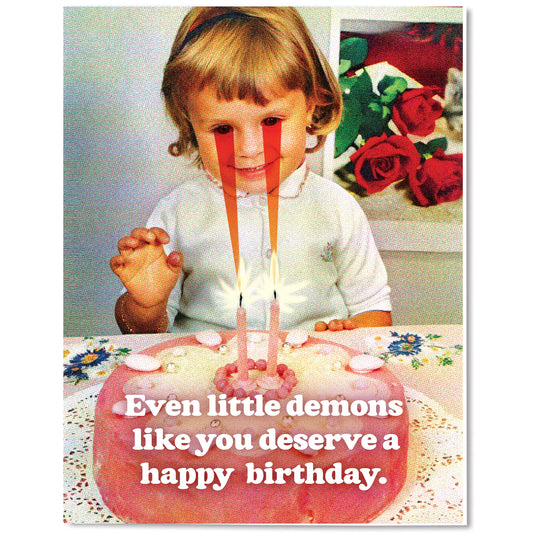 "Little Demons" Birthday Card