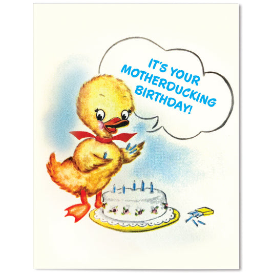 Motherducking - Birthday Card