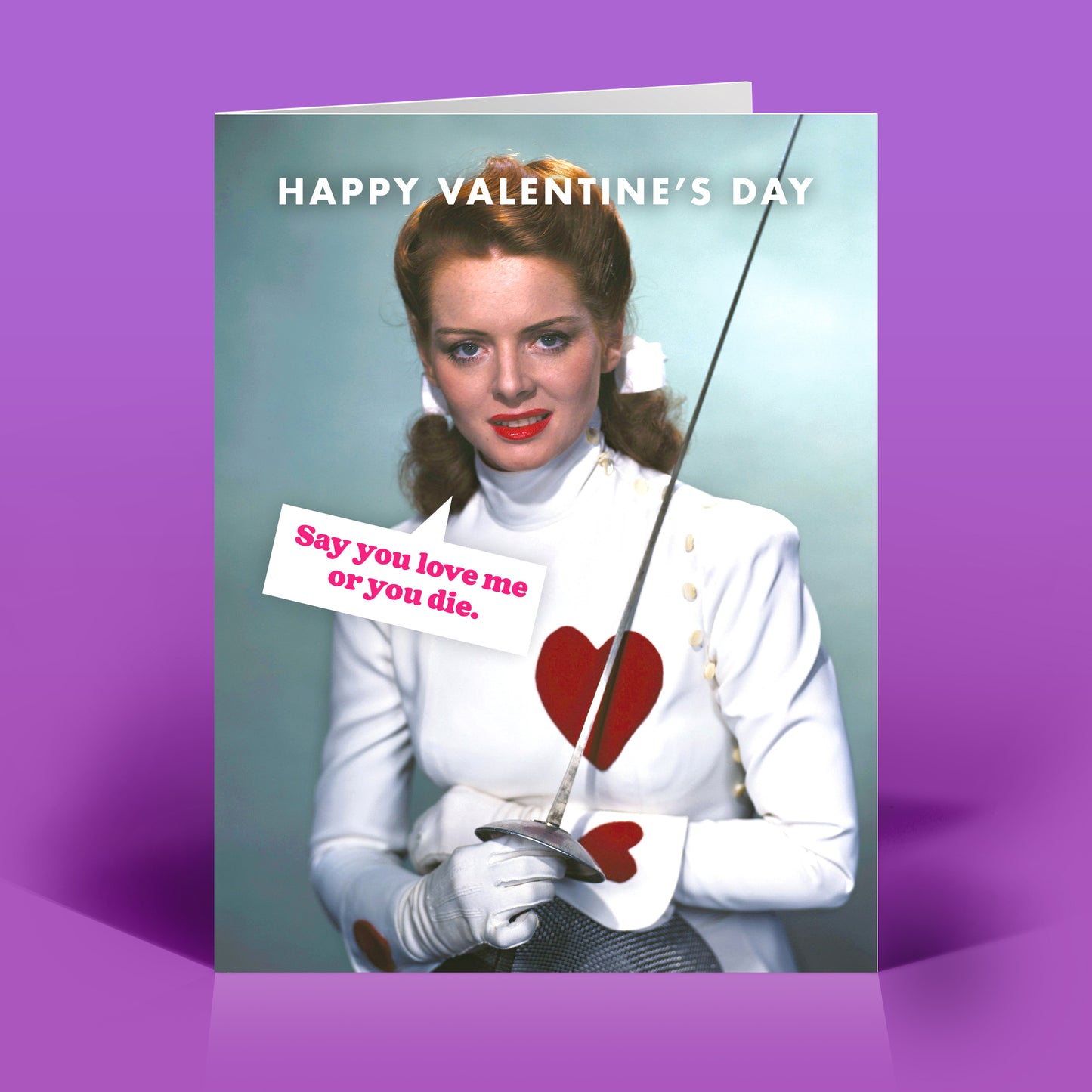 Say You Love Me Valentine's Card