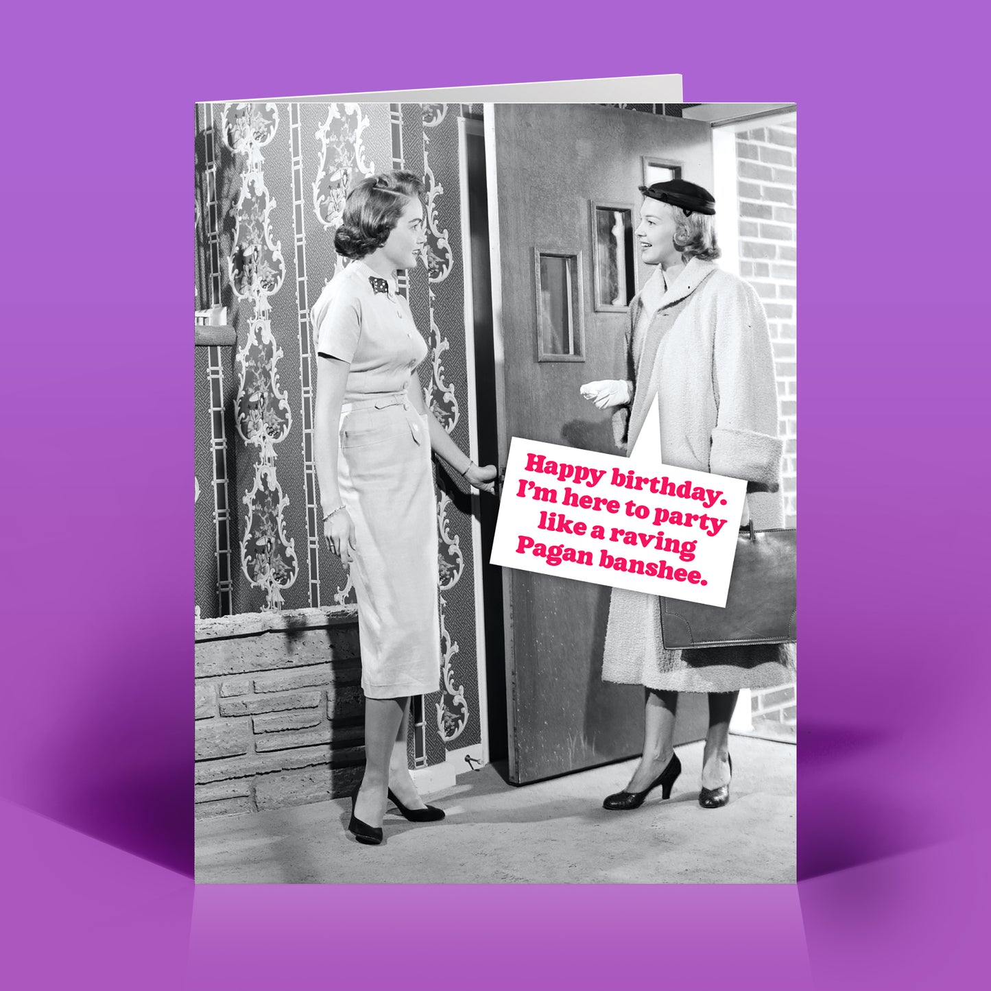 Raving Pagan Birthday Card