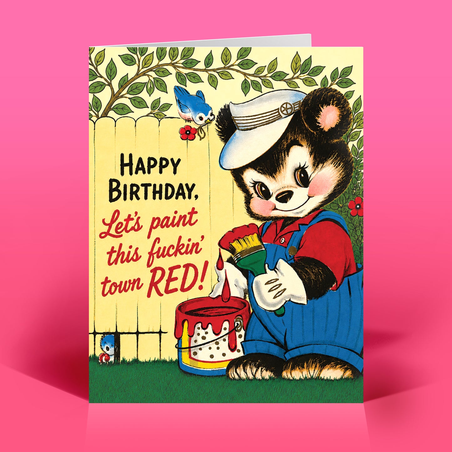 Paint the Town! Birthday Card
