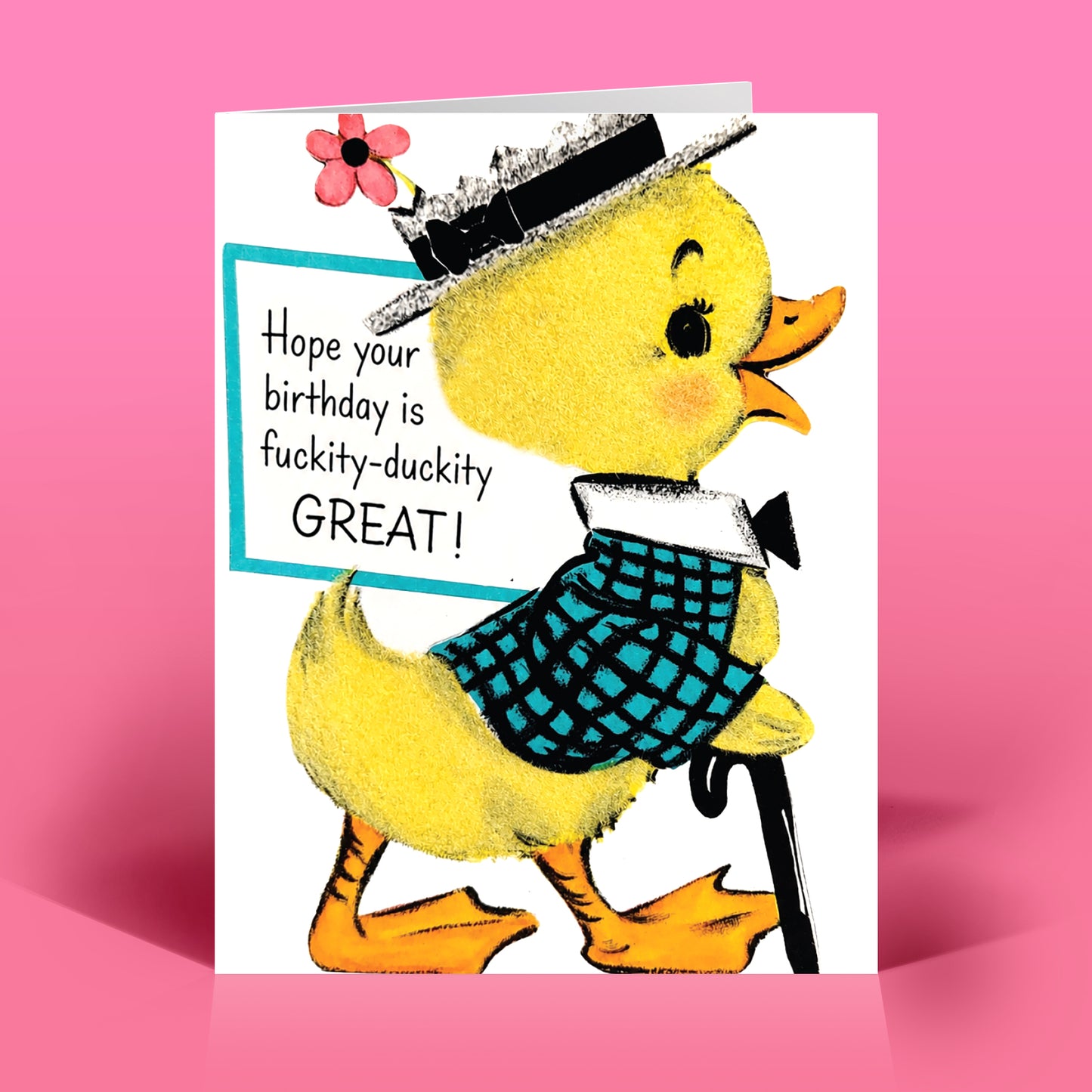 Fuckity-Duckity Birthday Card