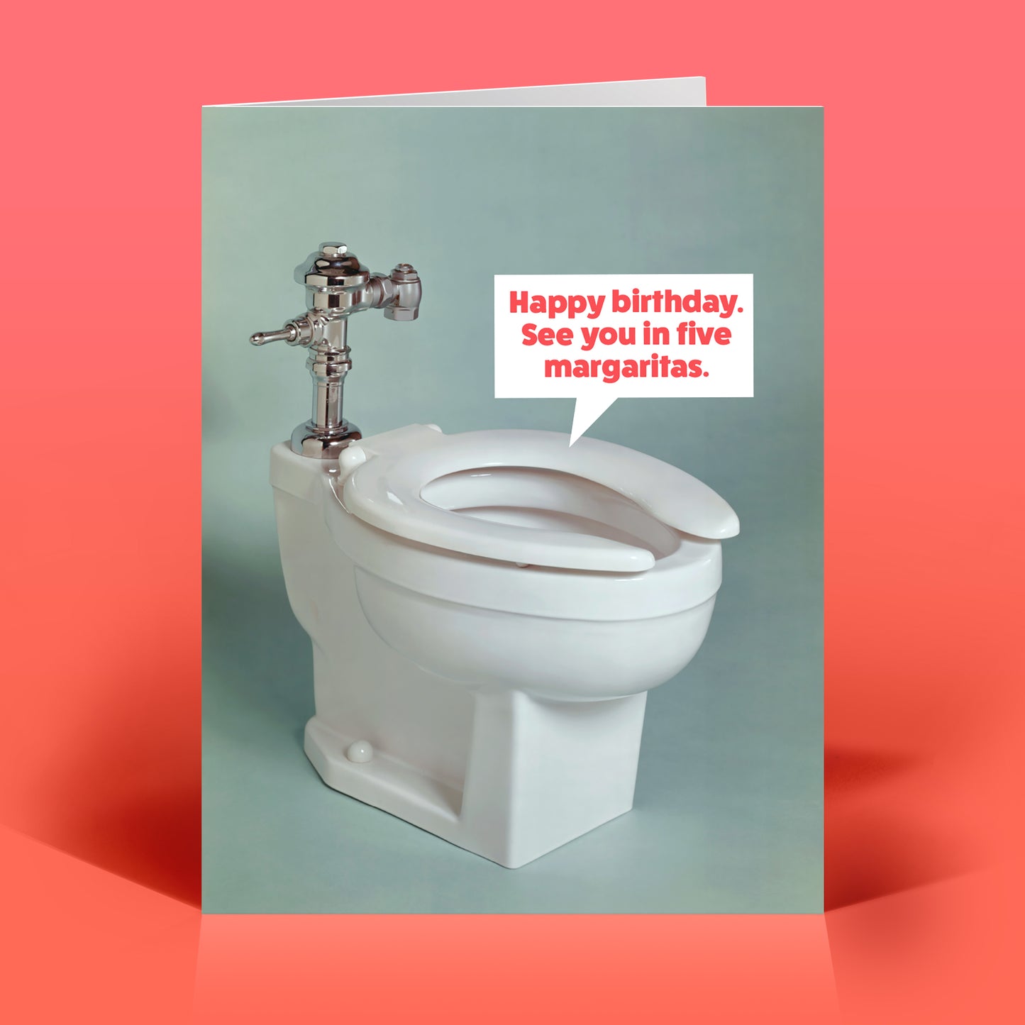 Five Margaritas Birthday Card