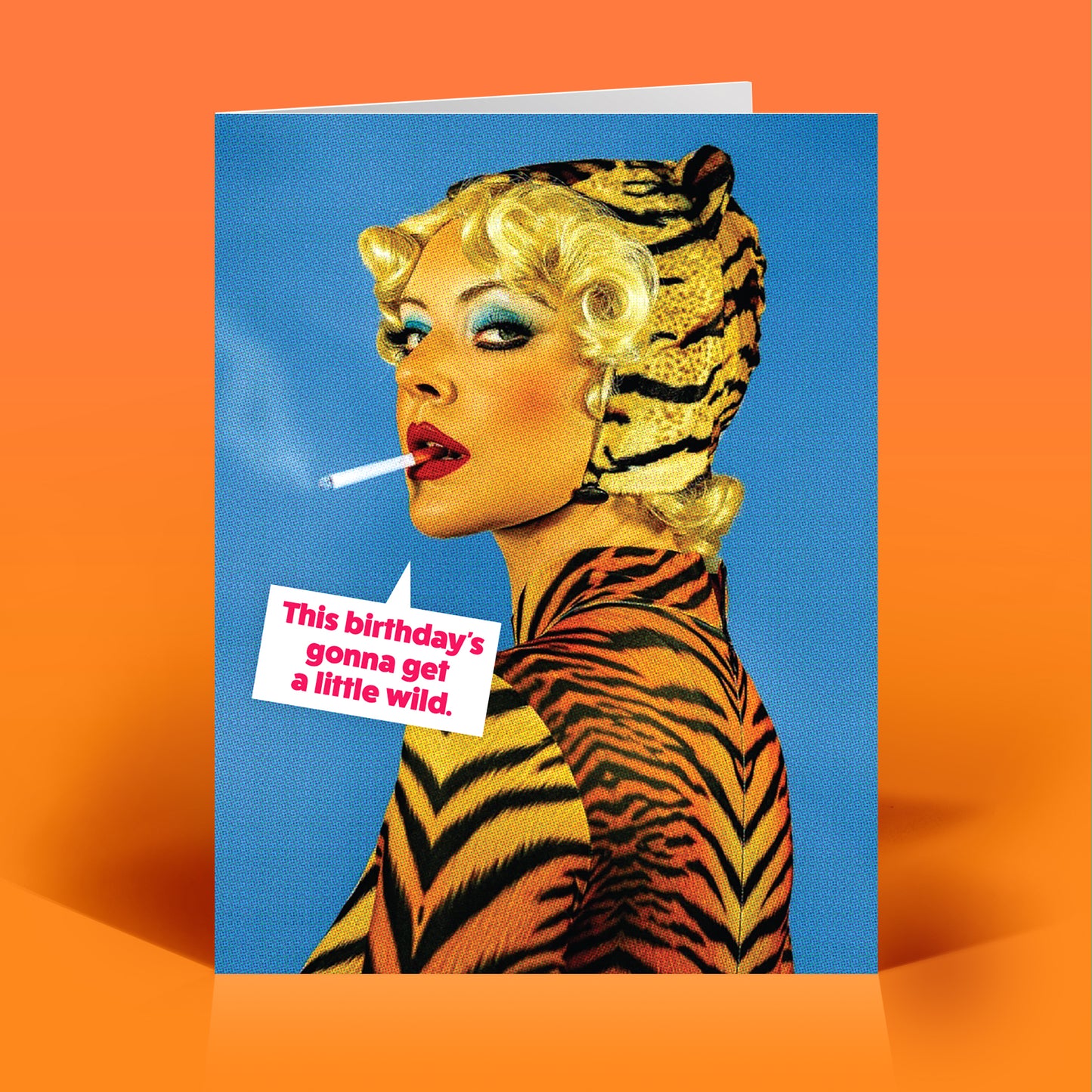"Gonna Get Wild" Birthday Card
