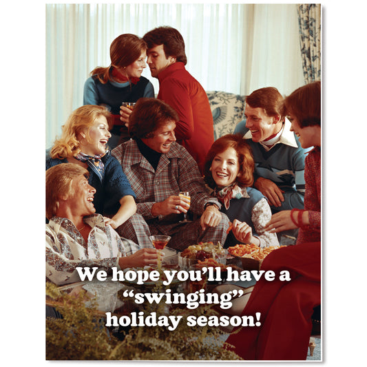 Holiday Swingers Card