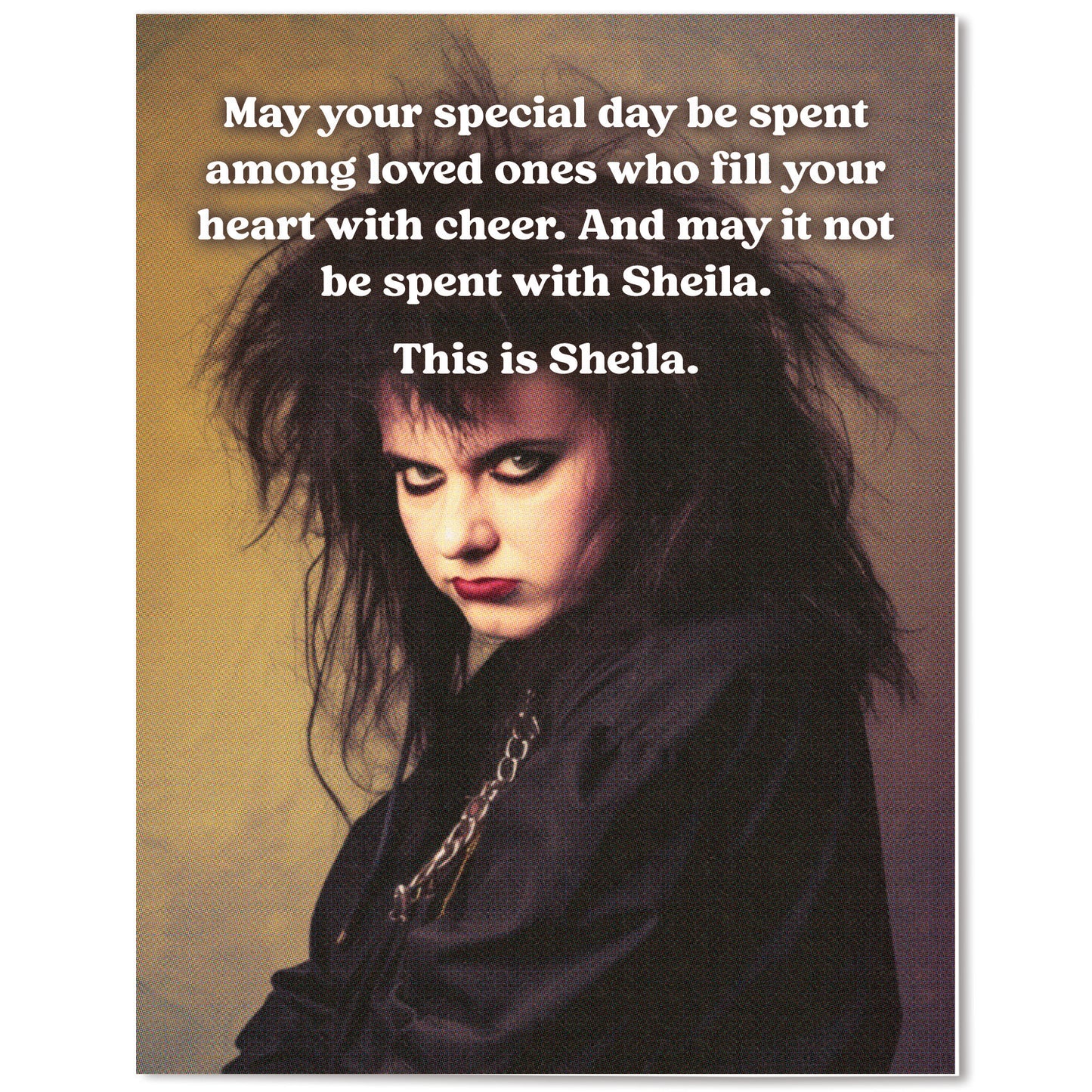 Sheila Birthday Card