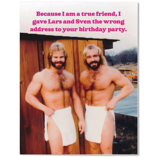 Lars and Sven Birthday Card