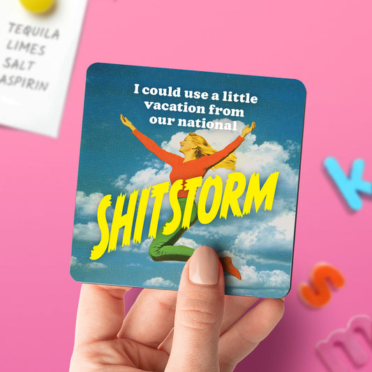 "National Shitstorm" Magnet