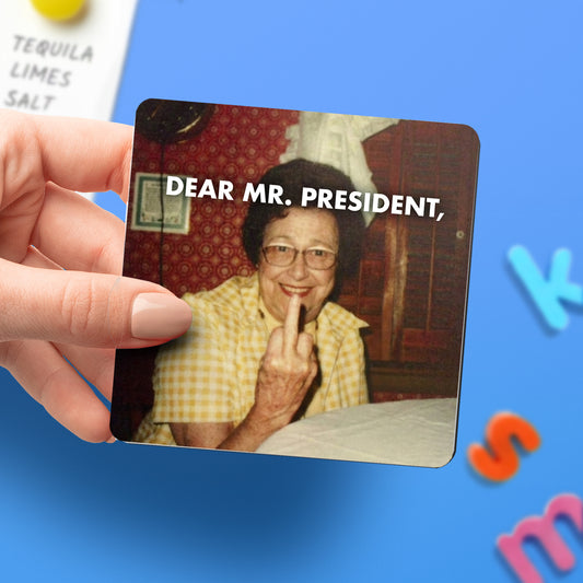 "Dear Mr. President" Magnet