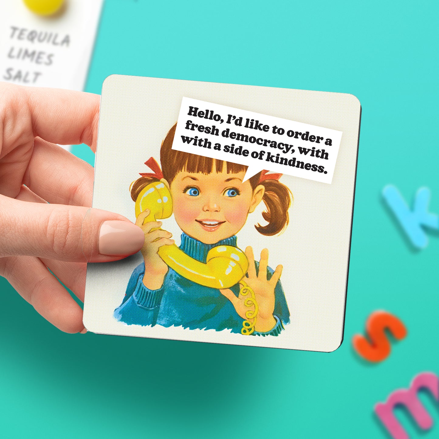 "A Fresh Democracy" Magnet