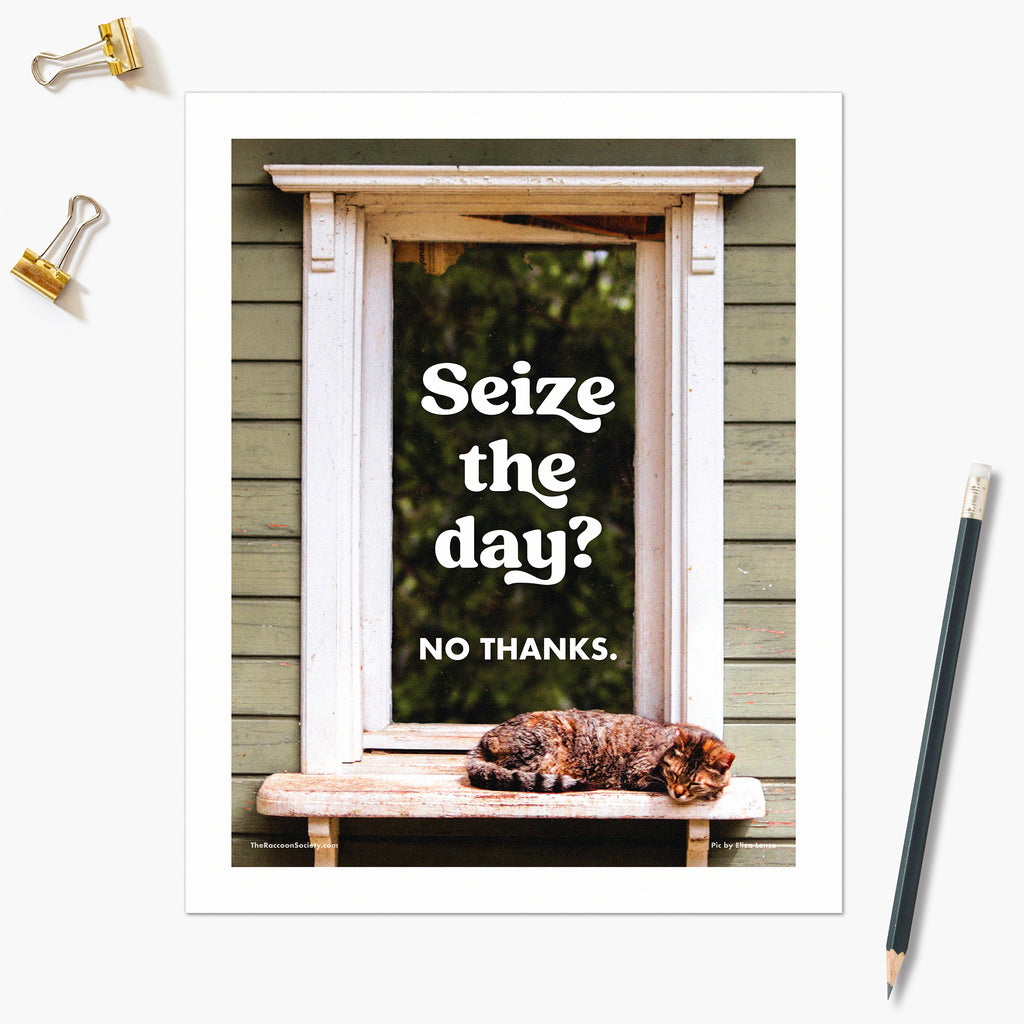 Seize the Day Art Print