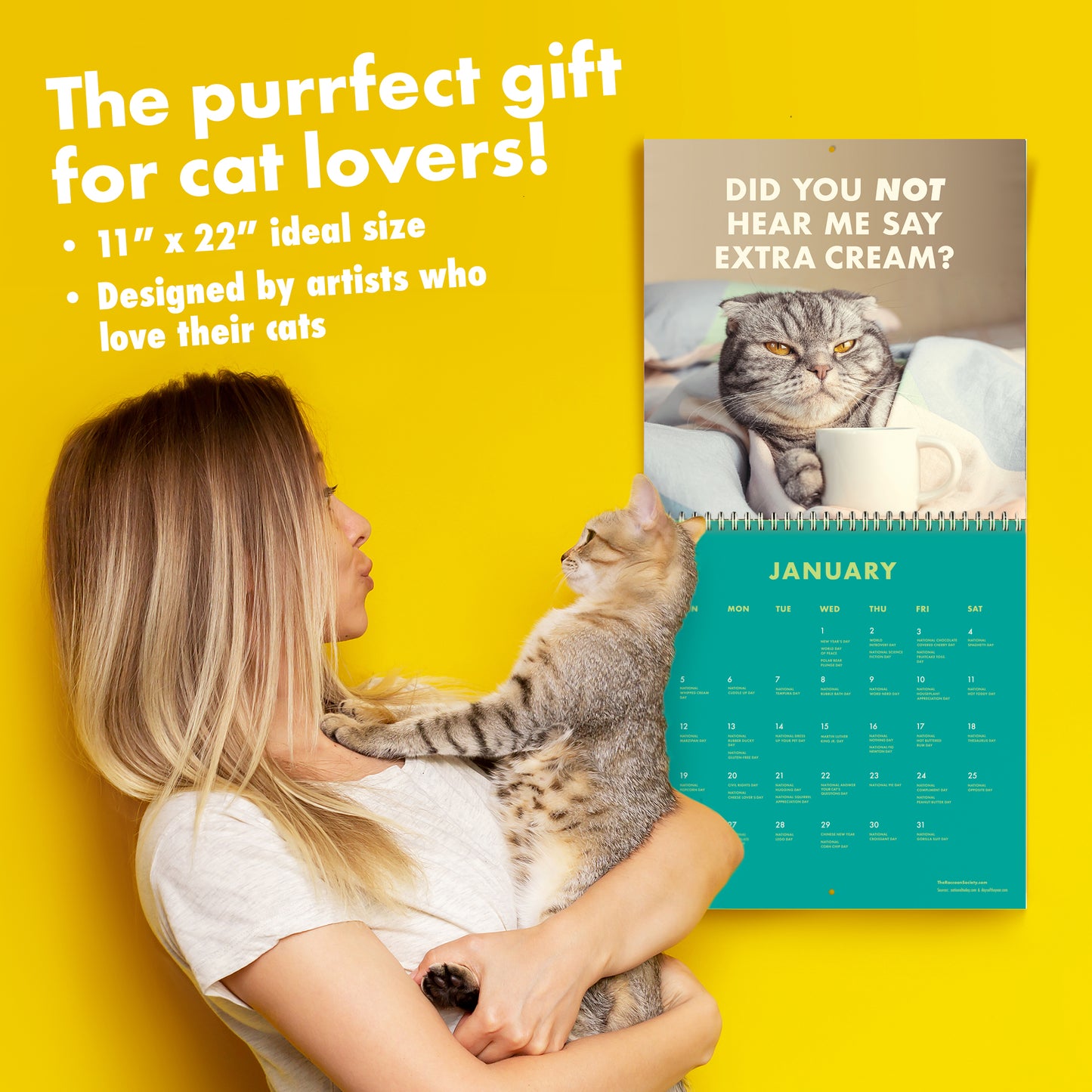 2025 Pissed-off Cats Calendar - SOLD OUT