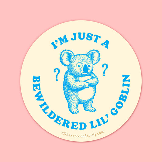 "Bewildered" Sticker