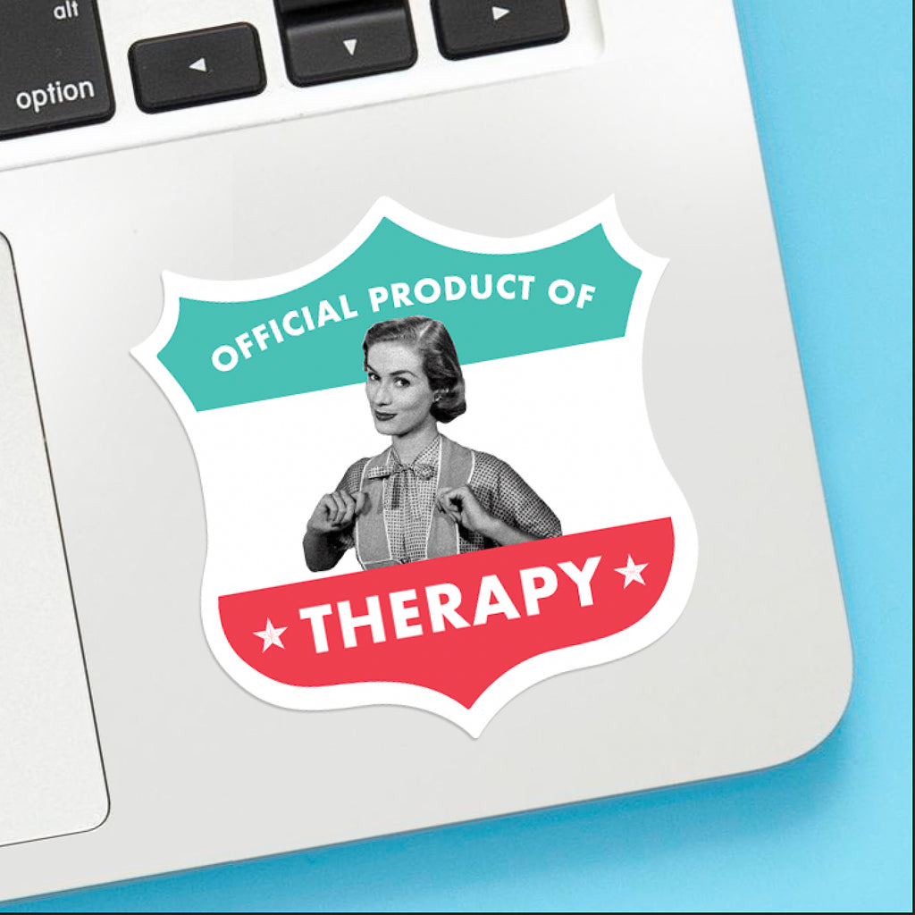 Product of Therapy Sticker
