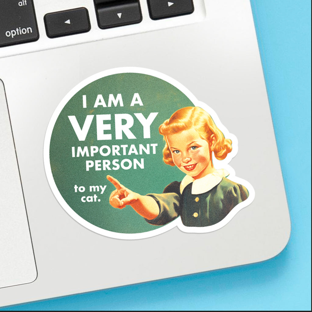 Very Important Person Sticker