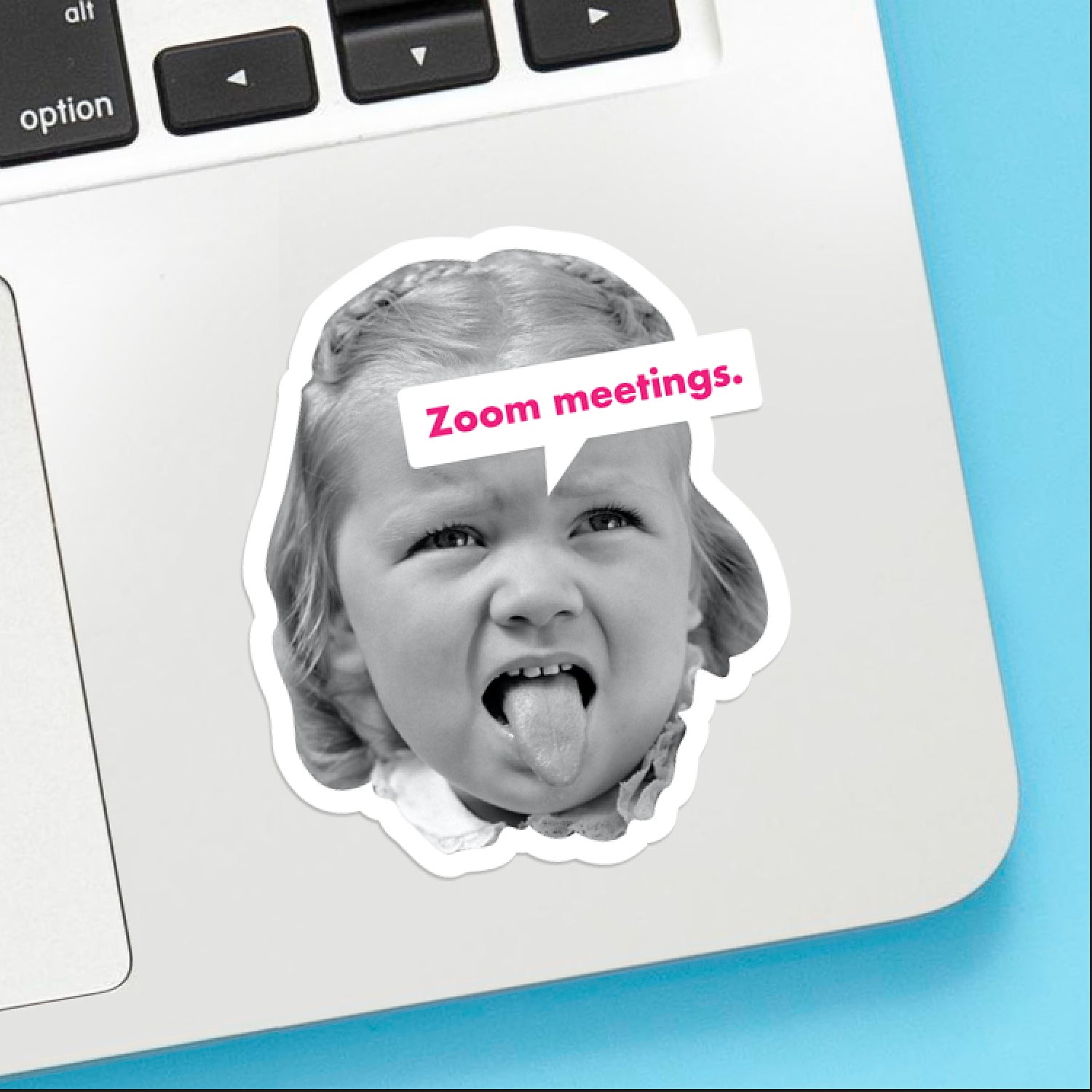 Zoooooom Sticker Zoom Meetings Sticker – THE RACCOON SOCIETY