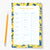 It's Meal Time, Tiger - Meal Planner Pad